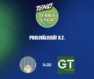 Tennisliiga Lauantaina 8.2